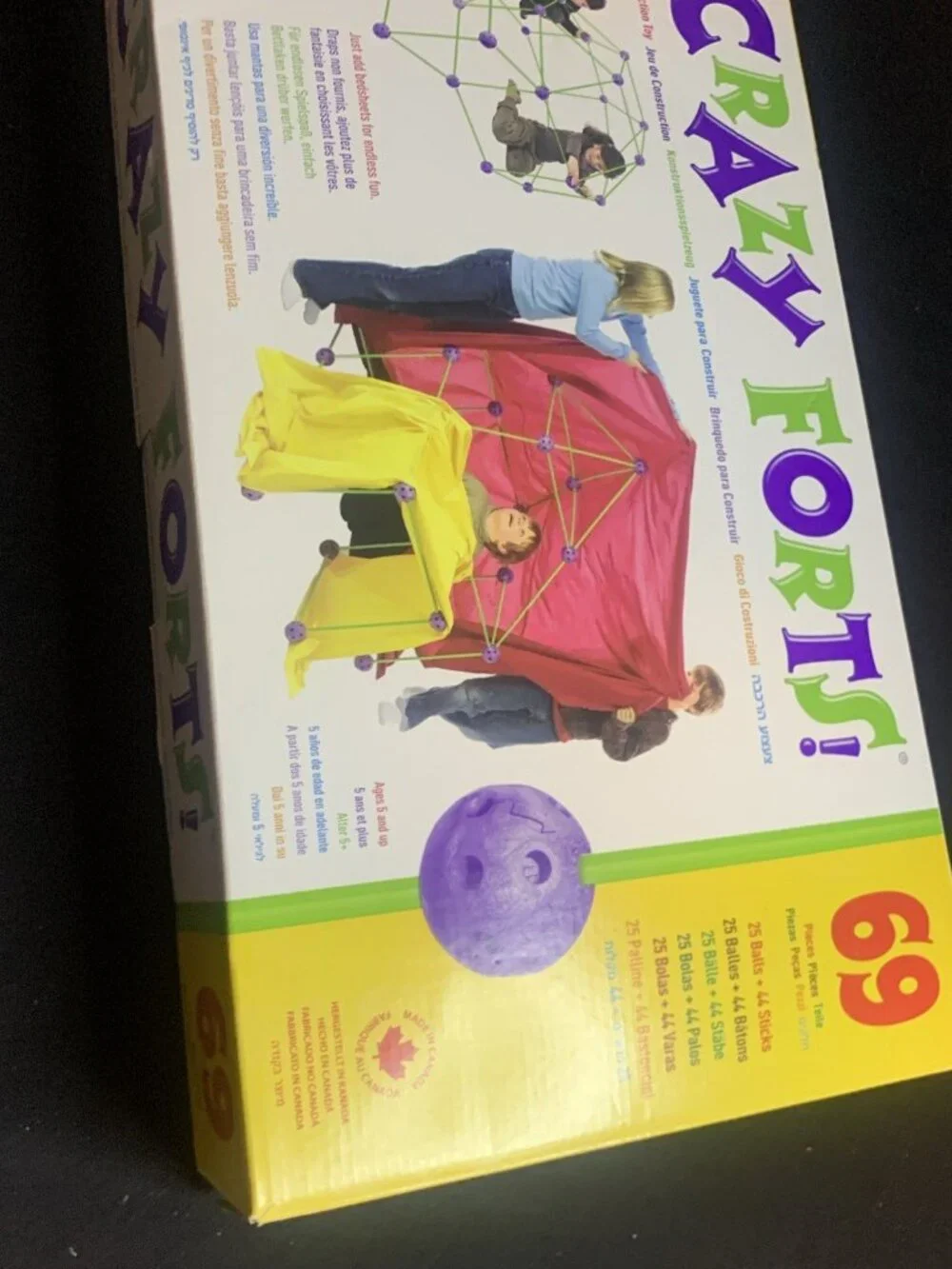 Crazy Forts CF1 69 Pieces Construction Toy - Purple